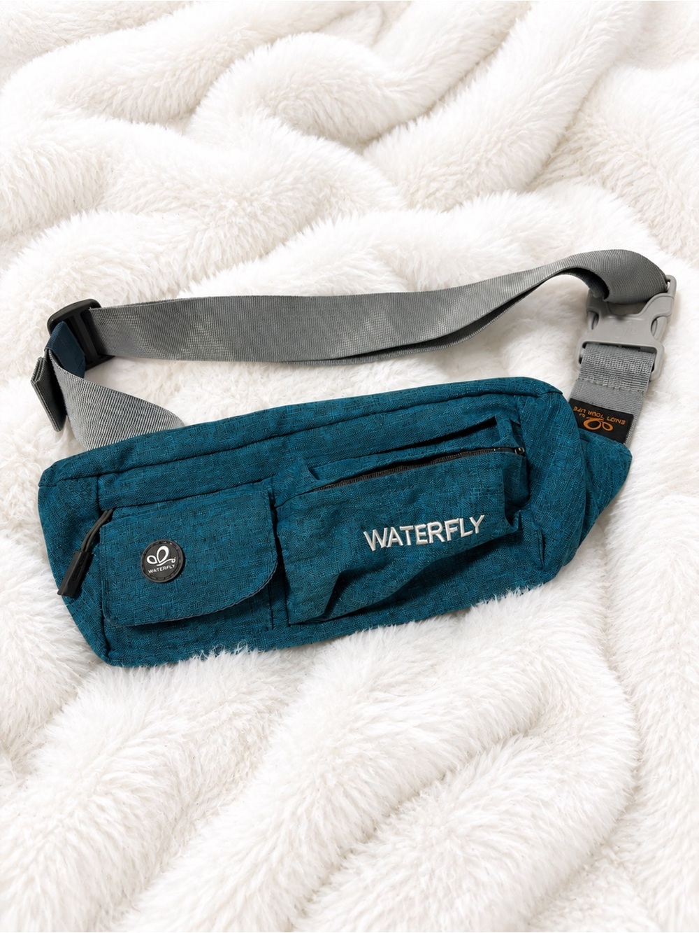 WATERFLY Youth Waist Pack / Belt Bag – Teal Blue – Like New